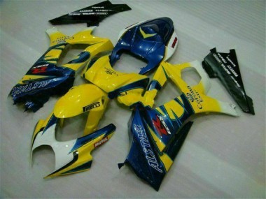 Kit Completo Carenatura ABS GSXR 1000 K7 2007-2008 - Giallo