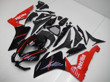 Kit Completo Carenatura ABS RSV4 2009-2015 - Nero Rosso