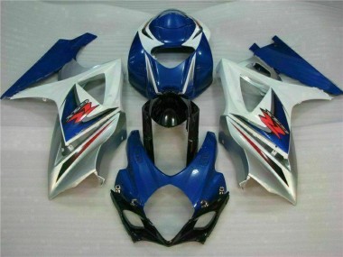 Kits Carenatura Completo ABS GSXR 1000 K7 2007-2008 - Blu Bianco