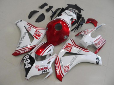 Kits Carene CBR 1000 RR 2008-2011 - Bianco Rosso HARC Pro PIAA 634